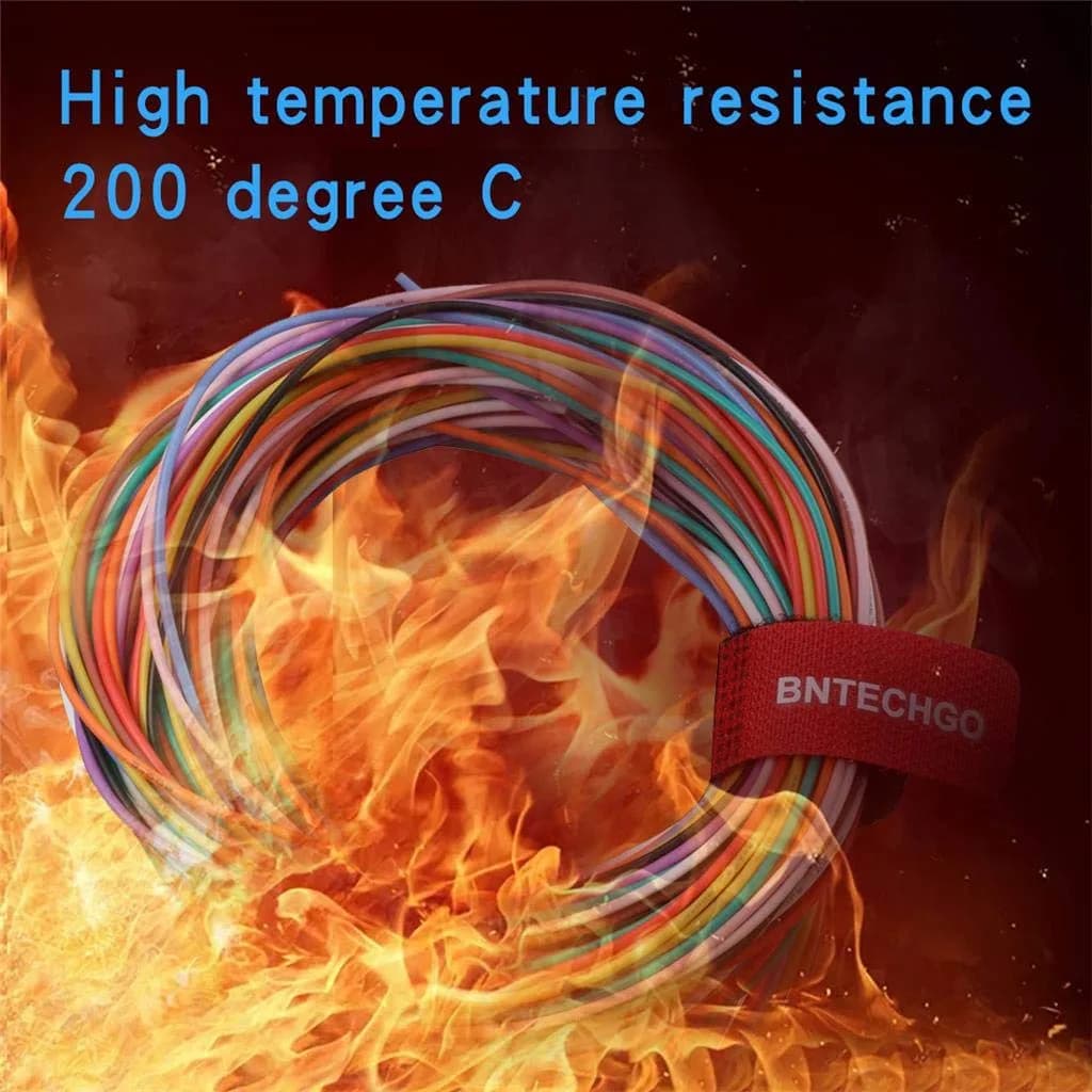 BNTECHGO 26 AWG Silicone Wire Kit - 10 Colors, 5 ft Each (50 ft Total) - view 4
