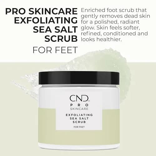 CND Pro Skincare Exfoliating Sea Salt Scrub for Feet | Gentle, Moisturizing, 18 fl oz thumbnail 2