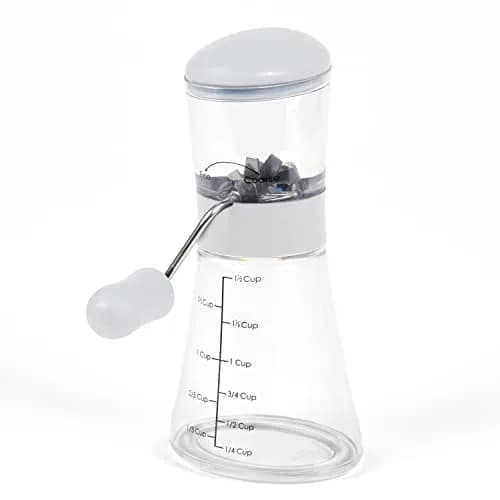 Prepworks by Progressive Nut Chopper with Non-Skid Base, White 1.5 cups (532 ml) | Patented Fine & Coarse Grind thumbnail 1