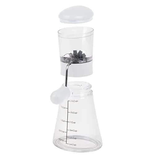 Prepworks by Progressive Nut Chopper with Non-Skid Base, White 1.5 cups (532 ml) | Patented Fine & Coarse Grind thumbnail 2