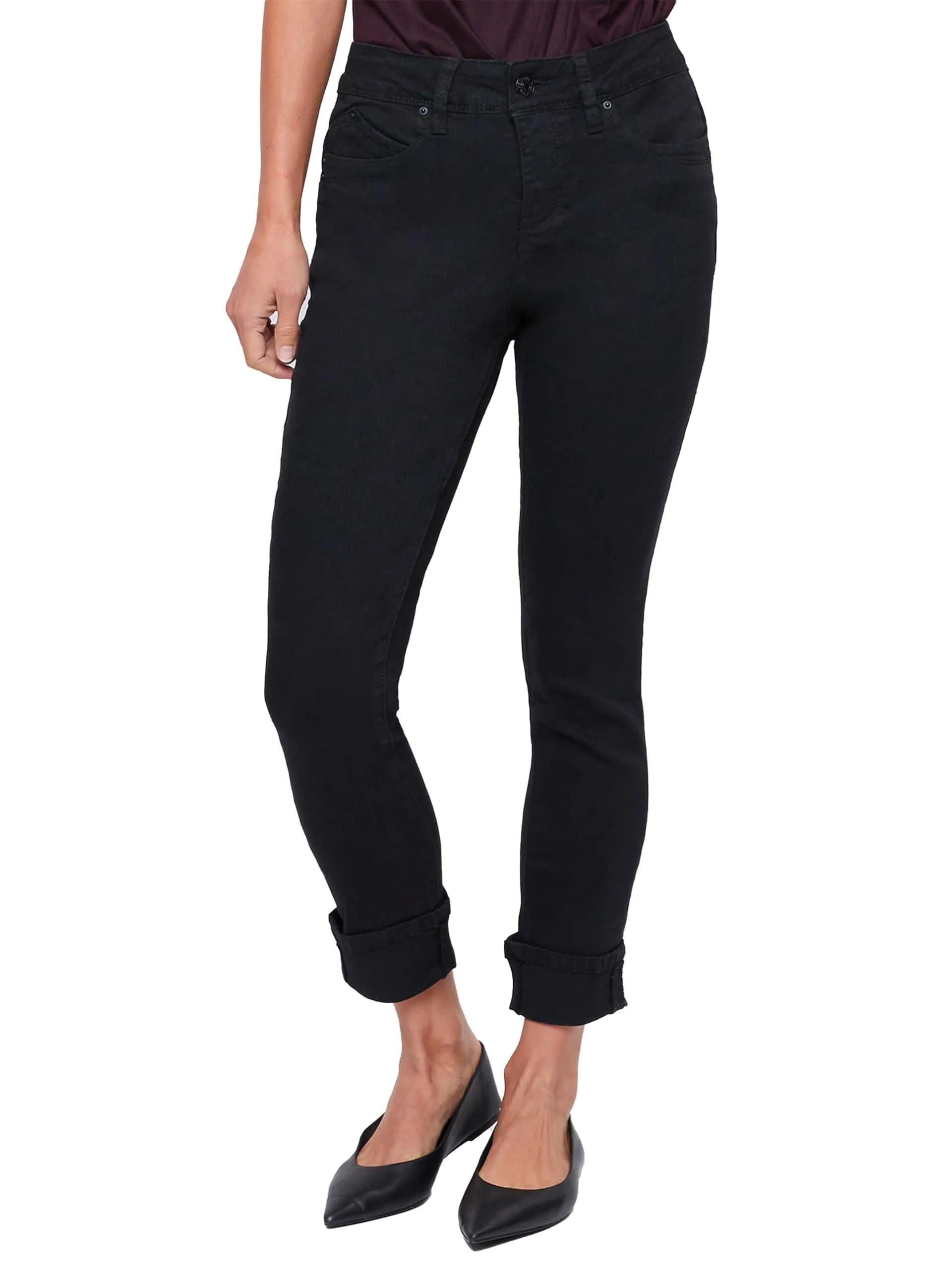 Royalty For Me Womens Petite Skinny Ankle Jeans 16 | Sustainable Stretch Mid-Rise Fit