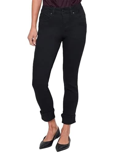 Royalty For Me Womens Petite Skinny Ankle Jeans 16 | Sustainable Stretch Mid-Rise Fit thumbnail 1