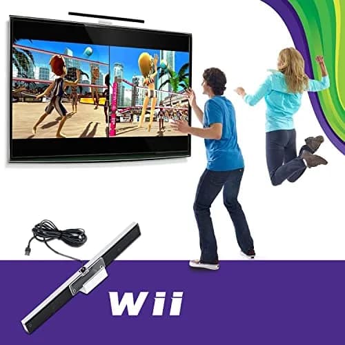 Xahpower USB Sensor Bar for Wii & Wii U | 7.2ft Cable, Plug & Play thumbnail 5