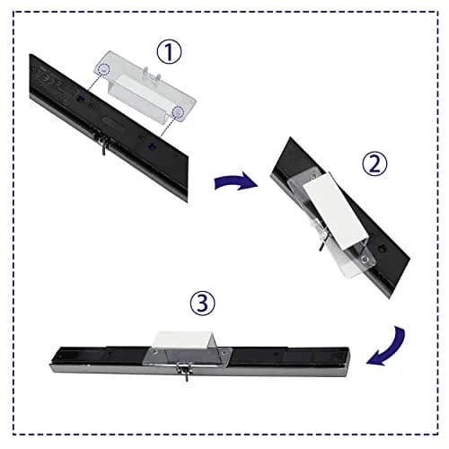 Xahpower USB Sensor Bar for Wii & Wii U | 7.2ft Cable, Plug & Play thumbnail 4