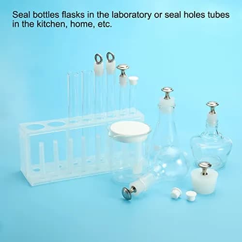 MECCANIXITY Silicone Rubber Hole Plug White 14-15mm | Flexible Lab & Home Seal thumbnail 5