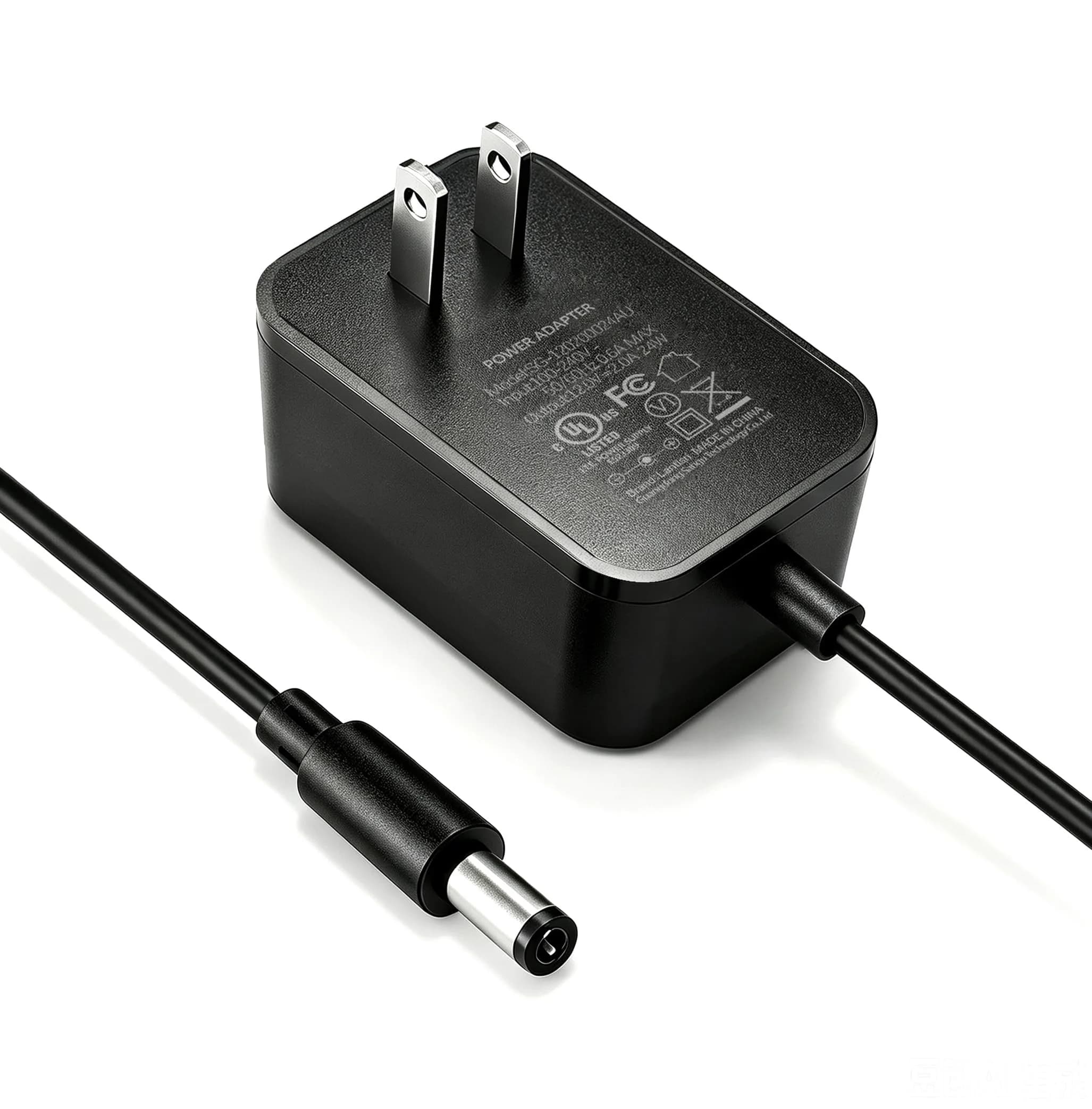 Lantisri 12V 2A AC Adapter Power Cord for Sony Blu-Ray Disc DVD Players Replacement | 24W Max Output, 6ft Cord, UL Certified - main product image