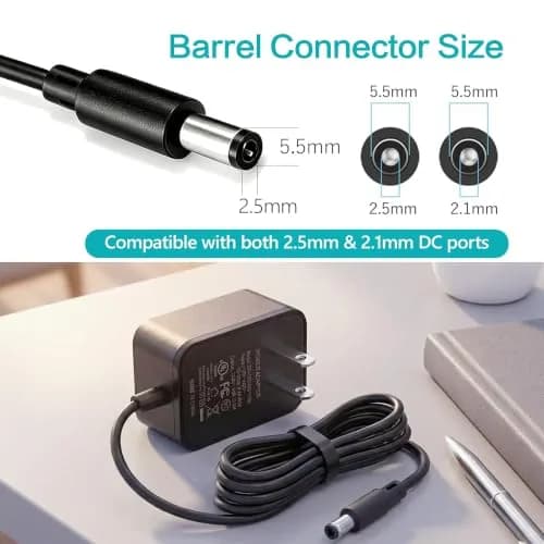 Lantisri 12V 2A AC Adapter Power Cord for Sony Blu-Ray Disc DVD Players Replacement | 24W Max Output, 6ft Cord, UL Certified thumbnail 4