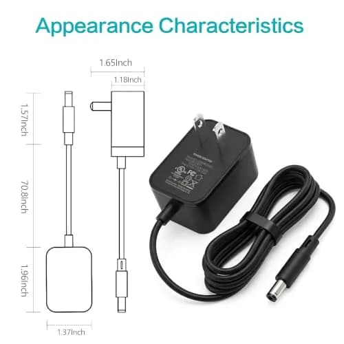 Lantisri 12V 2A AC Adapter Power Cord for Sony Blu-Ray Disc DVD Players Replacement | 24W Max Output, 6ft Cord, UL Certified thumbnail 6