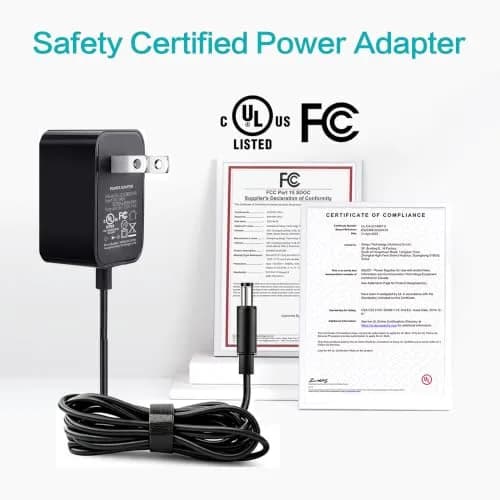 Lantisri 12V 2A AC Adapter Power Cord for Sony Blu-Ray Disc DVD Players Replacement | 24W Max Output, 6ft Cord, UL Certified thumbnail 7