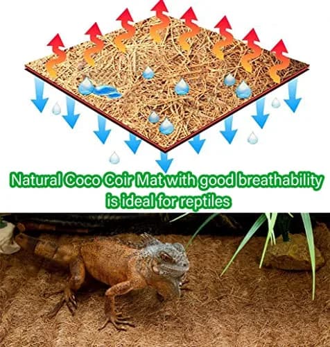 MIOHNAN Natural Coco Coir Fiber Liner Roll Sheet 16x48 inch | Sustainable & Versatile Garden Liner thumbnail 6