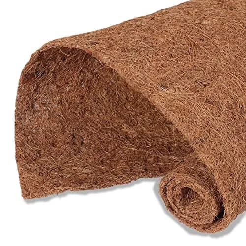 MIOHNAN Natural Coco Coir Fiber Liner Roll Sheet 16x48 inch | Sustainable & Versatile Garden Liner thumbnail 1