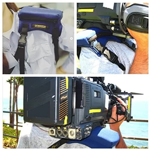 OPENMOON Camera Comfort Cushion, Blue | Adjustable Shoulder Pad for Support & Pain Relief thumbnail 7