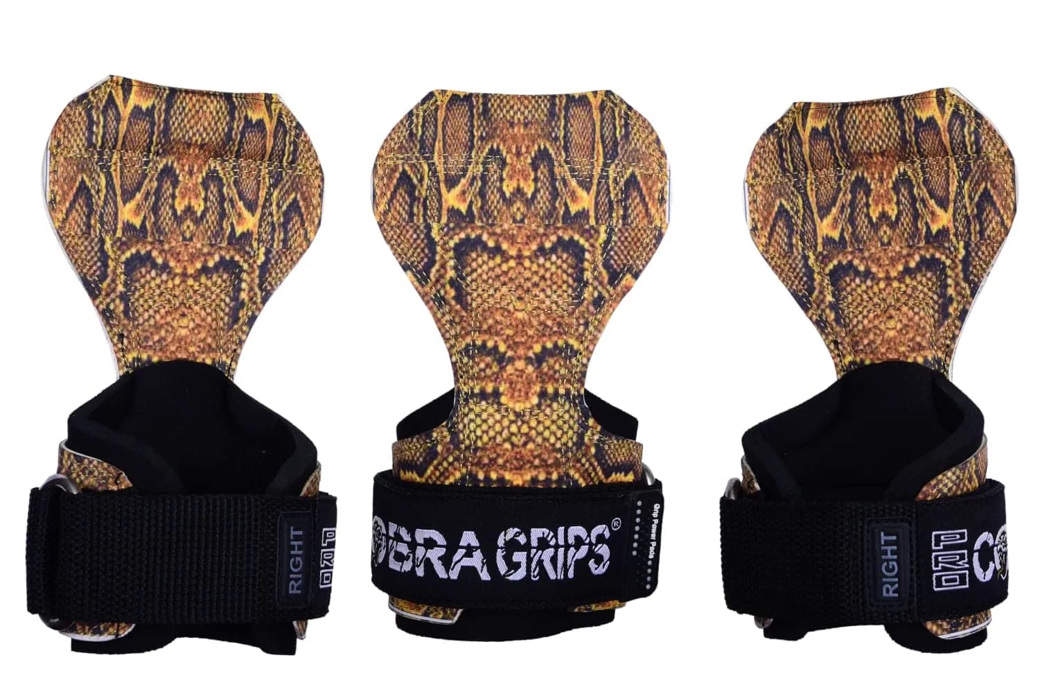 Cobra Grips PRO GL Sub Leather Weight Lifting Gloves with Wrist Wraps - 5.5 - 8.75" Wrist - main product image