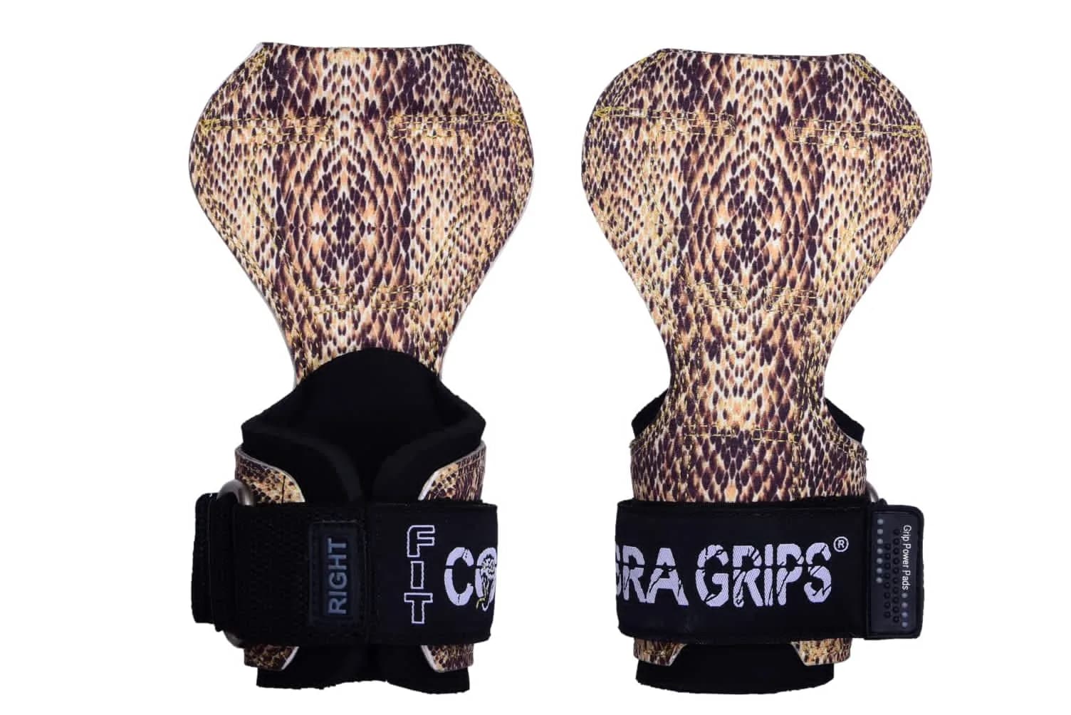 Cobra Grips FIT GL Sub Leather Weight Lifting Gloves with Wrist Wraps - 4.25-7.0" Wrist - view 2