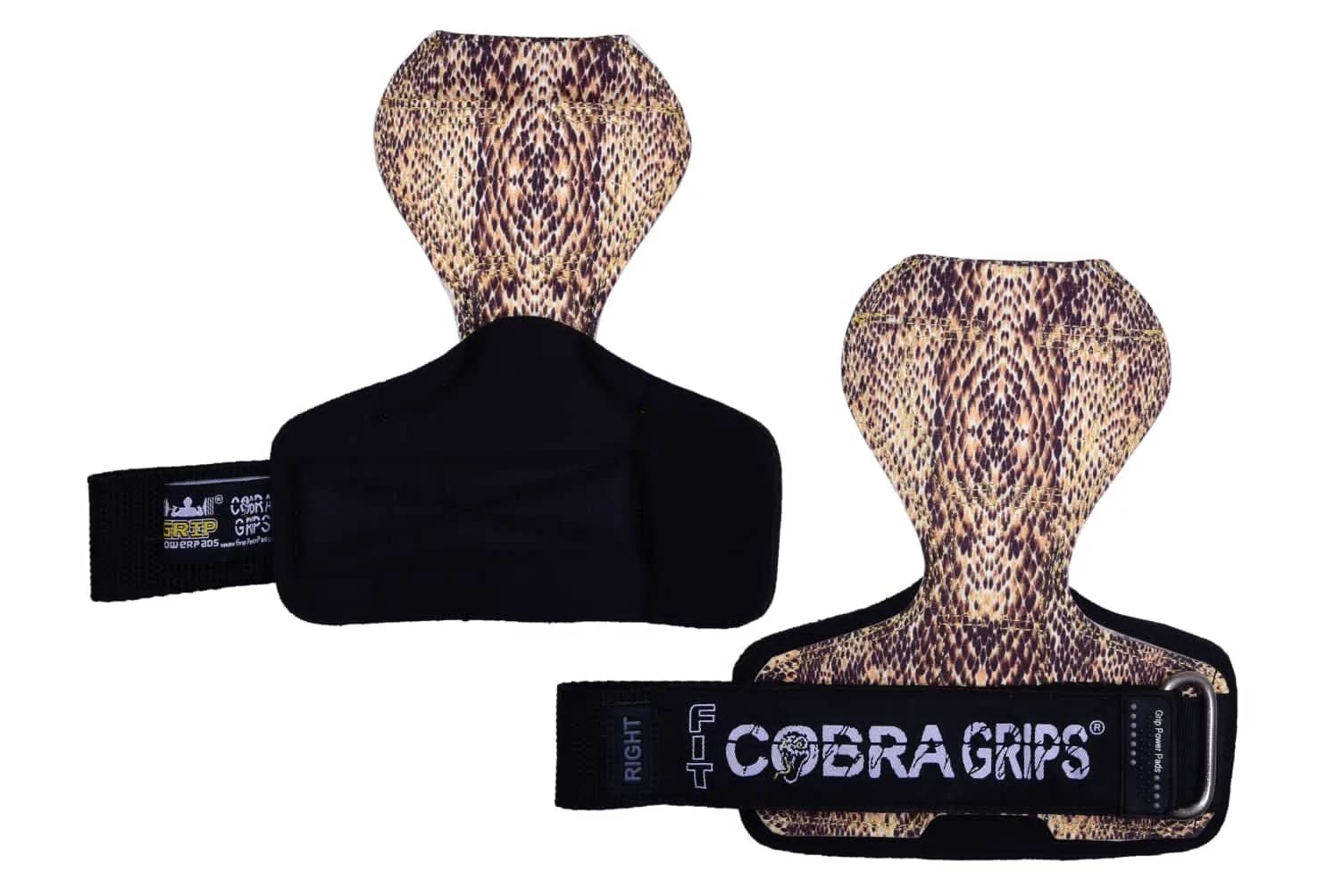 Cobra Grips FIT GL Sub Leather Weight Lifting Gloves with Wrist Wraps - 4.25-7.0" Wrist - view 3