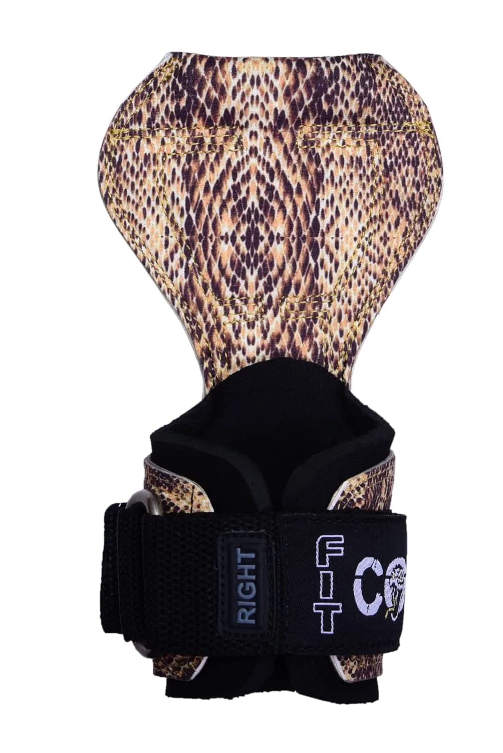 Cobra Grips FIT GL Sub Leather Weight Lifting Gloves with Wrist Wraps - 4.25-7.0" Wrist - view 4