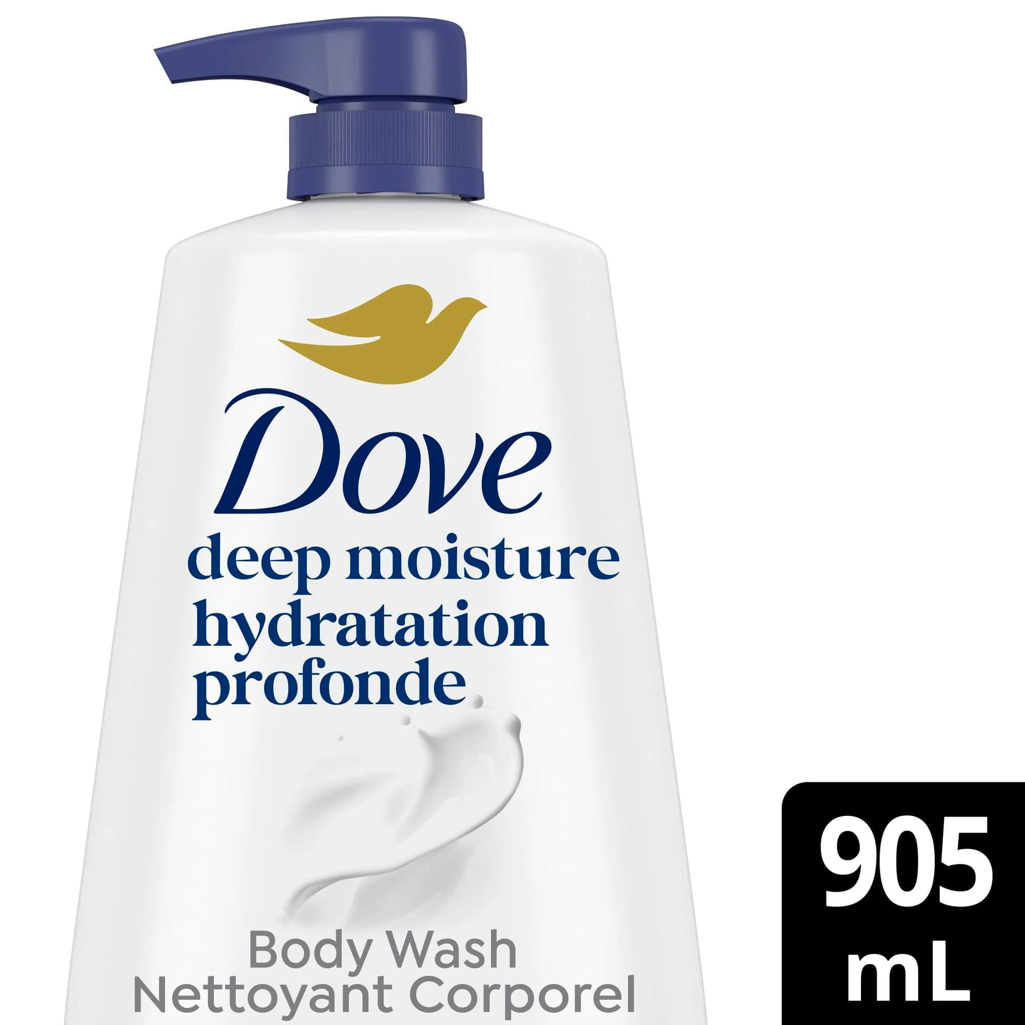 Dove Deep Moisture Body Wash with Pump 2757ml (91.8 Fl Oz) | Dermatologist Recommended for Soft Skin - view 2