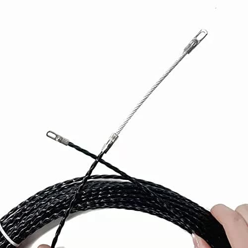 VGongTech 100ft (30.48m) PET Fish Tape Reel Kit | Non-Conductive Wire Puller for Walls & Conduits thumbnail 5