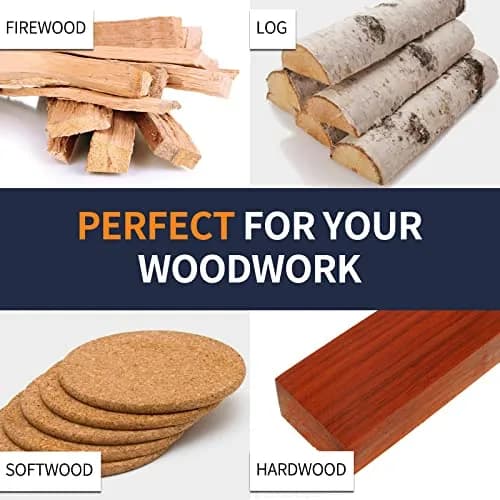 Pomsare Wood Sanding Ball Gouge Disc with 5/8-11 Threads for 4.5-5 Inch Angle Grinders | Power Carving Tool for Wood thumbnail 4