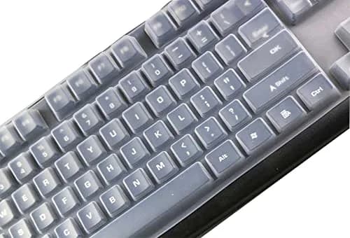 UHamn Clear Silicone Keyboard Skin Cover for Logitech K845 Mechanical Illuminated Keyboard | Dustproof & Waterproof thumbnail 4