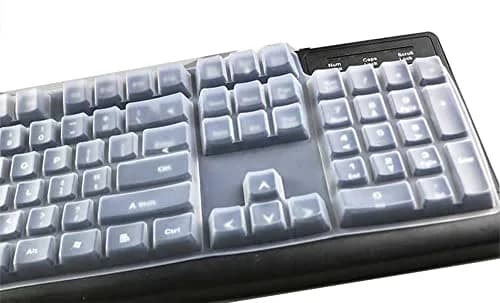 UHamn Clear Silicone Keyboard Skin Cover for Logitech K845 Mechanical Illuminated Keyboard | Dustproof & Waterproof thumbnail 5