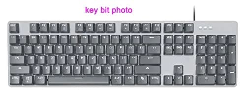 UHamn Clear Silicone Keyboard Skin Cover for Logitech K845 Mechanical Illuminated Keyboard | Dustproof & Waterproof thumbnail 2
