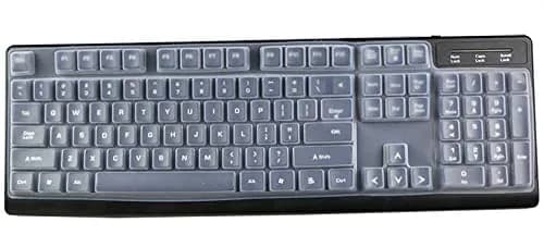 UHamn Clear Silicone Keyboard Skin Cover for Logitech K845 Mechanical Illuminated Keyboard | Dustproof & Waterproof thumbnail 3