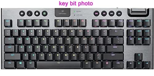 UHamn Dust-Proof Silicone Keyboard Skin Cover for Logitech G915 TKL | Ultra Thin, Waterproof, Dustproof, Washable thumbnail 2