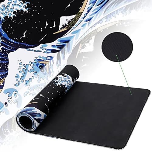 MEWOOCUE® Japanese Anime Gaming Mouse Pad XXL 88cm x 40cm (35.4 x 15.7 in) | Waterproof, Non-Slip, Smooth Surface thumbnail 4