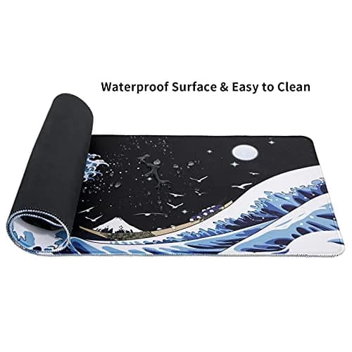 MEWOOCUE® Japanese Anime Gaming Mouse Pad XXL 88cm x 40cm (35.4 x 15.7 in) | Waterproof, Non-Slip, Smooth Surface thumbnail 3