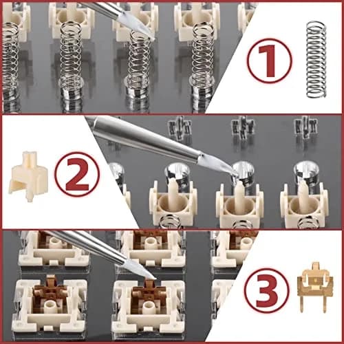 YIMAGUJRX Keyboard Switch Lube Grease Oil GPL 205 15g (0.53oz) & GPL 105 15g (0.53oz) | For Mechanical Keyboard Springs, Stabilizers, Switches thumbnail 4