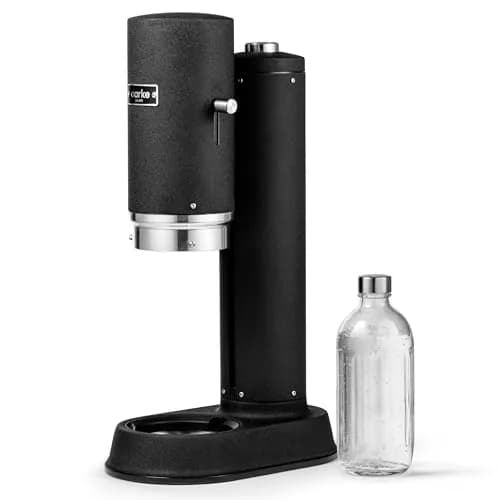 aarke Carbonator Pro - Premium Sparkling Water Maker, Matte Black | Dishwasher Safe Glass Bottle, Stainless Steel, Cordless thumbnail 1