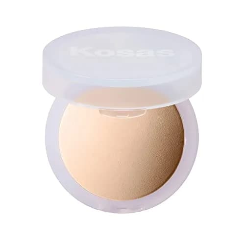 Kosas Cloud Set Pressed Setting Powder Feathery (0.3 oz / 8.5 g) | Shine Control for Natural Matte Finish thumbnail 1