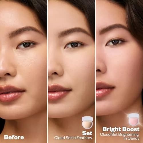 Kosas Cloud Set Pressed Setting Powder Feathery (0.3 oz / 8.5 g) | Shine Control for Natural Matte Finish thumbnail 8