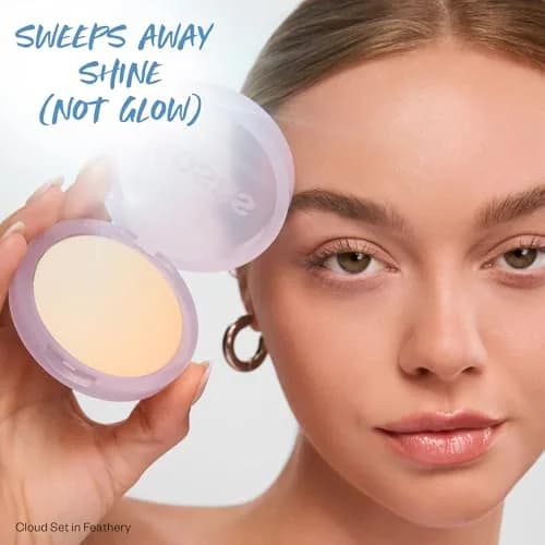 Kosas Cloud Set Pressed Setting Powder Feathery (0.3 oz / 8.5 g) | Shine Control for Natural Matte Finish thumbnail 3