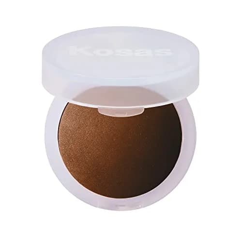 Kosas Cloud Set Baked Setting Powder, Velvety (Sheer Deep) 0.3 Ounce (8.5g) | Blurs Pores & Controls Shine thumbnail 1