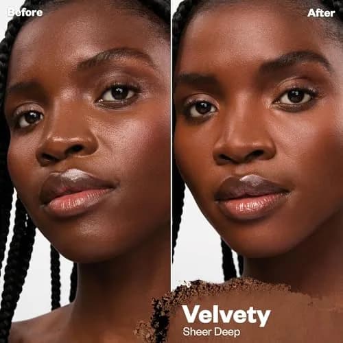 Kosas Cloud Set Baked Setting Powder, Velvety (Sheer Deep) 0.3 Ounce (8.5g) | Blurs Pores & Controls Shine thumbnail 2