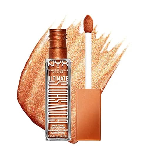 NYX PROFESSIONAL MAKEUP Ultimate Glow Shots Liquid Eyeshadow Wow Cacao 7.39ml (0.25 Fl Oz) | Shimmer with Vitamin C thumbnail 8