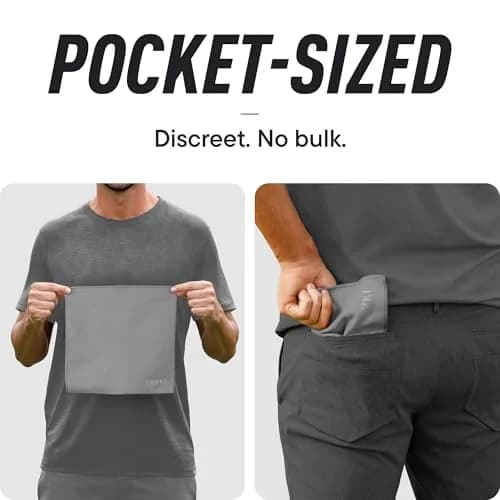 DRYKI Pocket-Sized Sweat Towels 25cm x 25cm (10" x 10") | Absorbs 7x More, Dries 10x Faster thumbnail 4