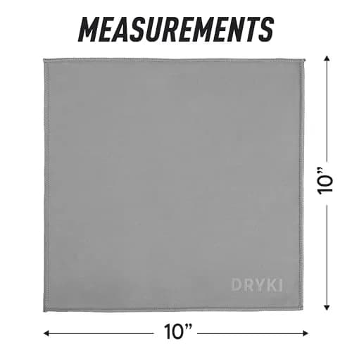 DRYKI Pocket-Sized Sweat Towels 25cm x 25cm (10" x 10") | Absorbs 7x More, Dries 10x Faster thumbnail 9