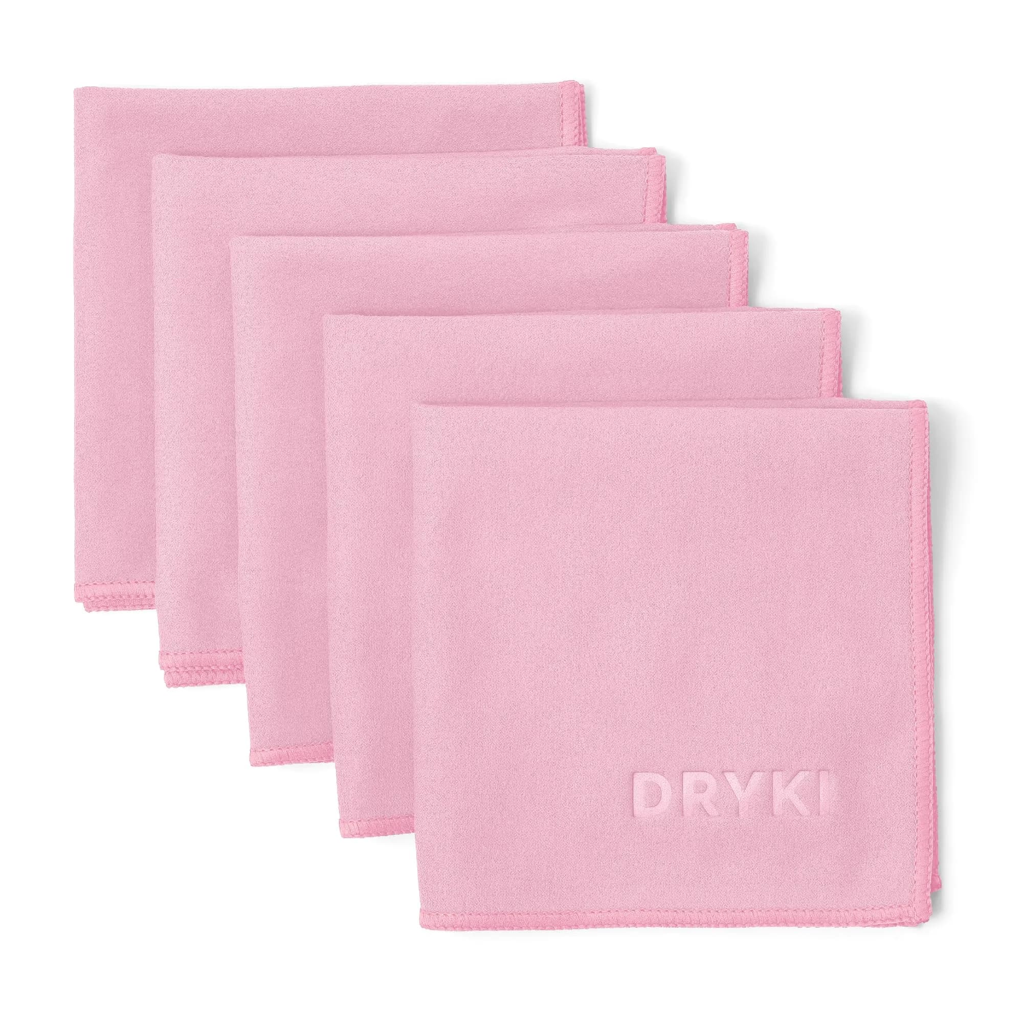 DRYKI Microfiber Sweat Towels 25cm x 25cm (10" x 10") | Quick Dry, Super Absorbent, Odor-Resistant - main product image