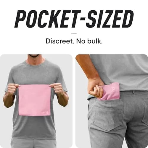 DRYKI Microfiber Sweat Towels 25cm x 25cm (10" x 10") | Quick Dry, Super Absorbent, Odor-Resistant thumbnail 4