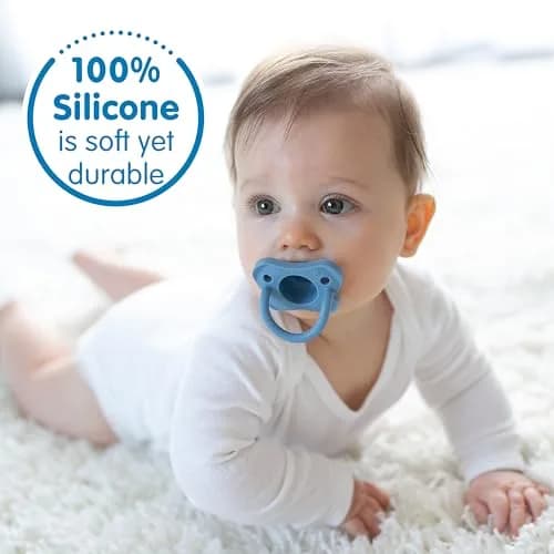 Dr. Brown's HappyPaci Silicone Pacifier 3-Pack | Soft, Safe, and Easy to Clean thumbnail 5