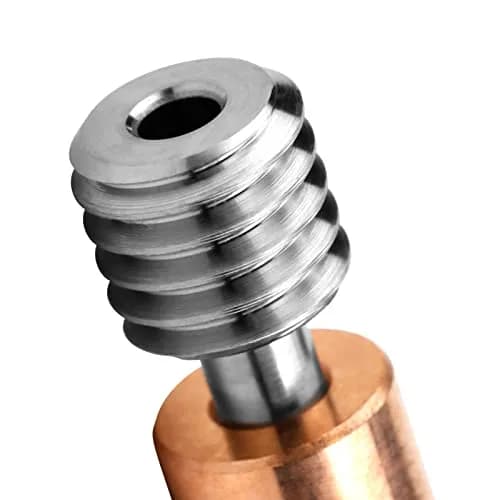 POLISI3D Sprite Extruder Pro Upgrade Bimetal Heatbreak 6mm OD | High Temp 500C Copper Titanium Alloy Throat Tube thumbnail 4