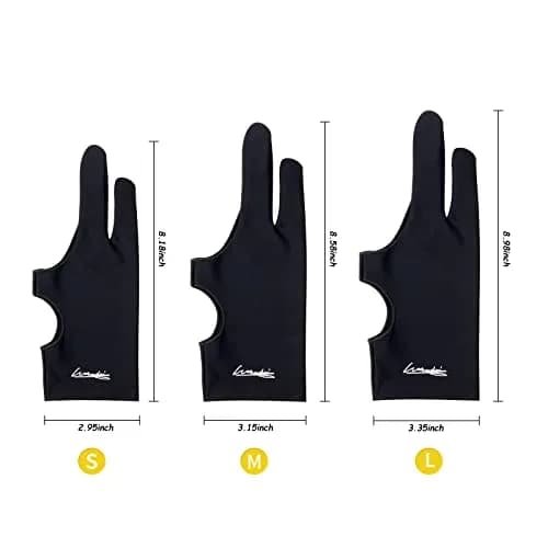 WooKoudai Digital Drawing Glove 2 Pack, Medium | Smudge Guard for Artists thumbnail 4