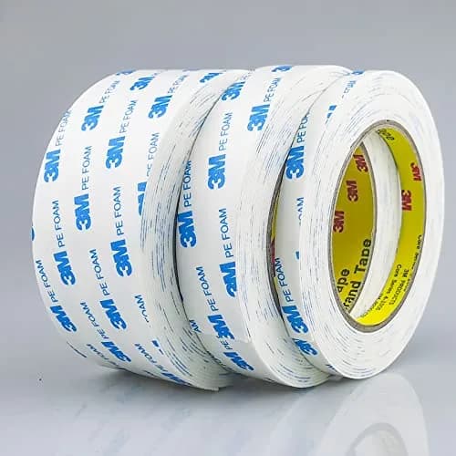 Hasaky 1600T Double Sided Tape 25mm (1in) x 5m (16.5ft) x 1.1mm Thick | Heavy Duty Waterproof Mounting Tape for Walls, Cars, and LED Strips thumbnail 4