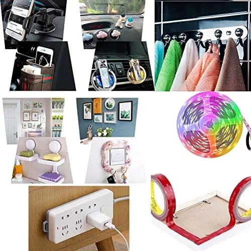 Hasaky Double Sided Mounting Tape 50mm x 5.03m (2in x 16.5ft) | Heavy Duty Foam Tape for Walls & Surfaces thumbnail 7