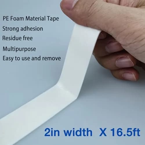 Hasaky Double Sided Mounting Tape 50mm x 5.03m (2in x 16.5ft) | Heavy Duty Foam Tape for Walls & Surfaces thumbnail 3