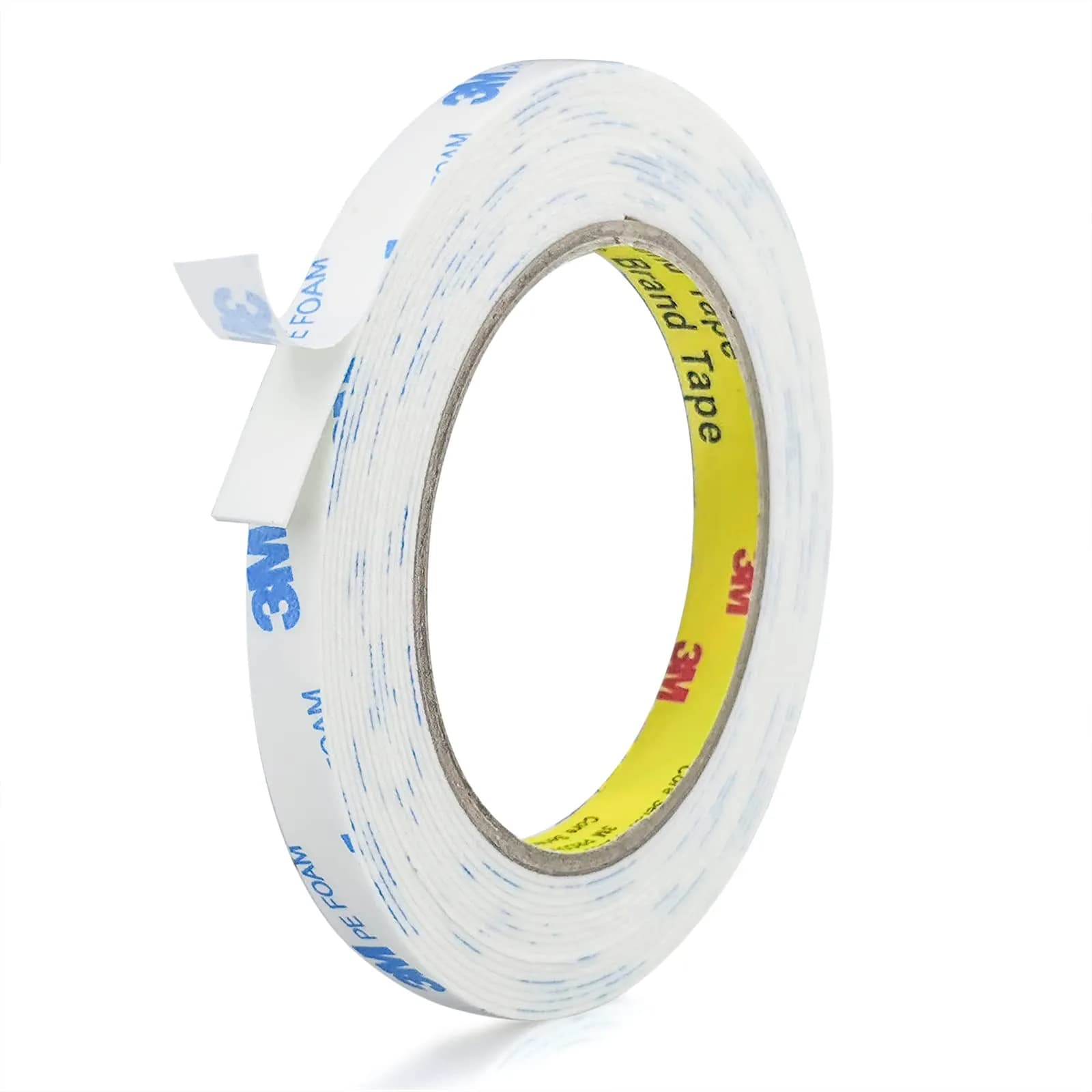 Hasaky 1600T Double Sided Tape 25mm (1in) x 5m (16.5ft) x 1.1mm Thick | Heavy Duty Waterproof Mounting Tape for Walls, Cars, and LED Strips - main product image