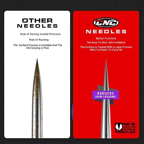 CNC 7RL Tattoo Needles Cartridge 20Pcs #12 Round Liner with Membrane | Universal Rotary Machine Fit thumbnail 3